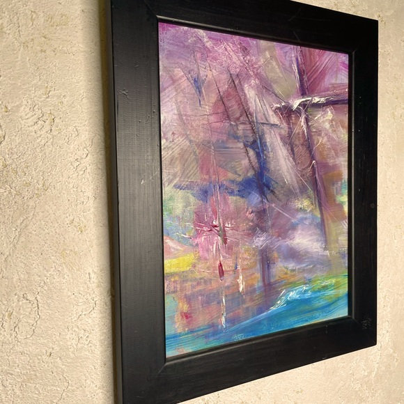 Original Oil Abstract - Picture 3 of 5